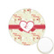 Mouse Love Printed Cookie Topper - 1.25" (Personalized)
