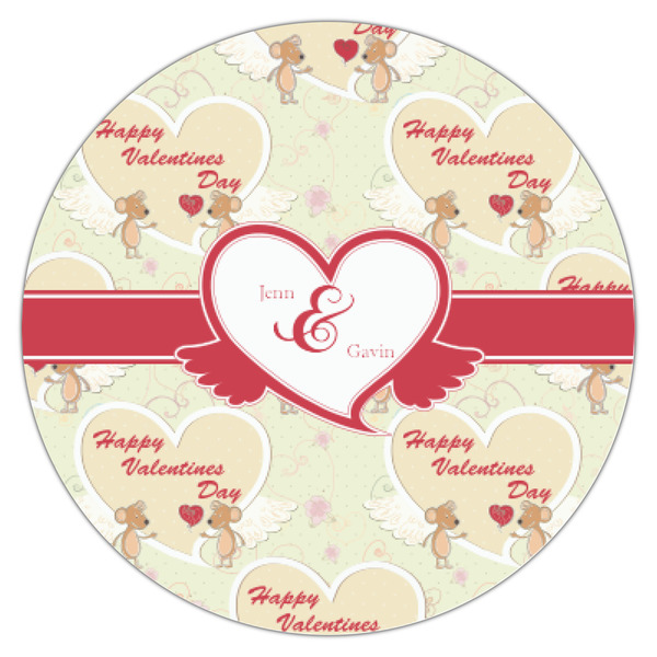 Mouse Love Icing Circle - XSmall - Single