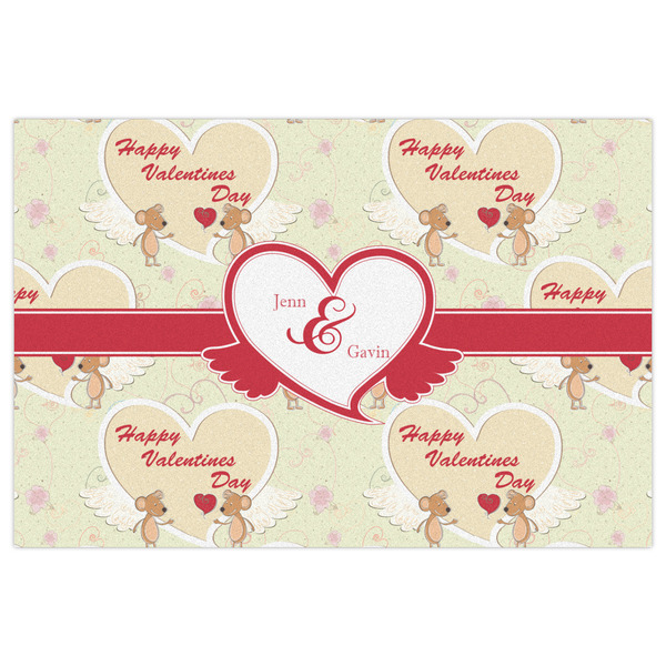 Mouse Love Indoor / Outdoor Rug - 4'x6' - Front Flat