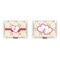 Mouse Love  Indoor Rectangular Burlap Pillow (Front and Back)