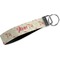 Mouse Love Webbing Keychain FOB with Metal