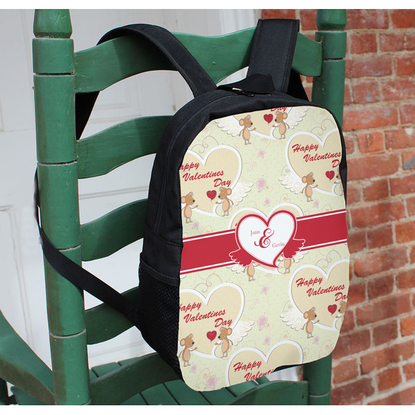 Mouse Love Kids Backpack - In Context