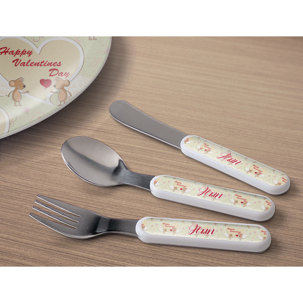 Mouse Love Kids Flatware w/ Plate