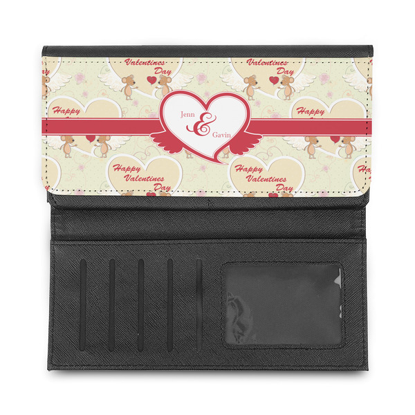 Mouse Love Ladies Wallet - Half Way Open