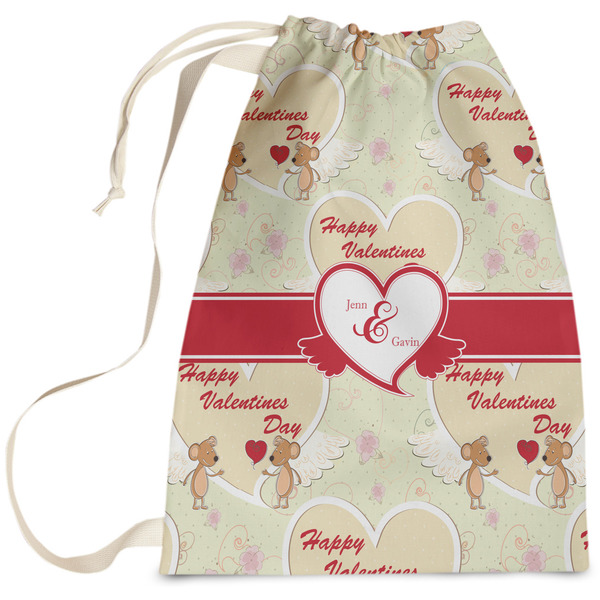 Custom Mouse Love Laundry Bag - Large (Personalized)