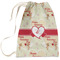 Mouse Love Large Laundry Bag - Front View