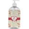 Mouse Love Plastic Soap / Lotion Dispenser (16 oz - Large - White) (Personalized)