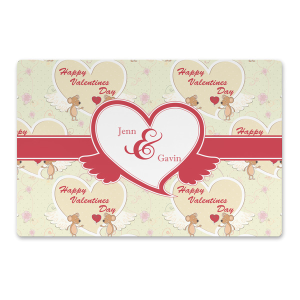 Custom Mouse Love Large Rectangle Car Magnet (Personalized)