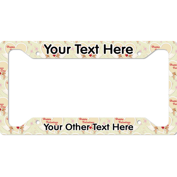 Custom Mouse Love License Plate Frame - Style A (Personalized)