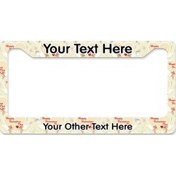 Mouse Love License Plate Frame - Style B (Personalized)