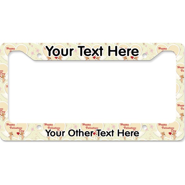 Custom Mouse Love License Plate Frame - Style B (Personalized)