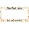 Mouse Love License Plate Frame Wide