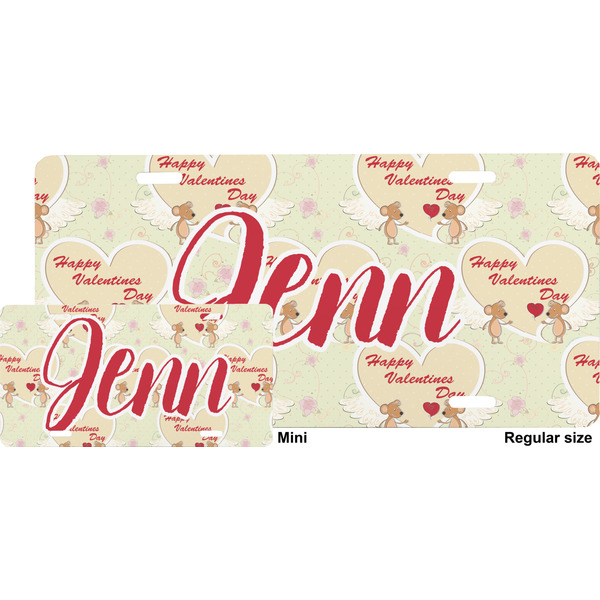 Mouse Love License Plate (Sizes)