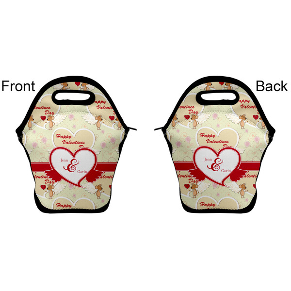 Mouse Love Lunch Bag - Front and Back