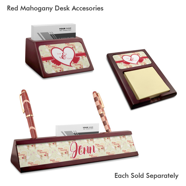 Mouse Love Mahogany Desk Accessories