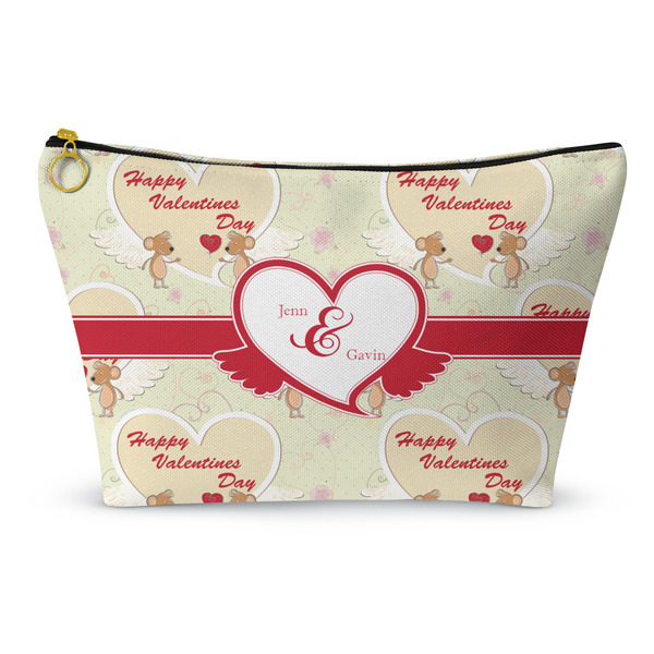 Custom Mouse Love Makeup Bag - Large - 12.5"x7" (Personalized)