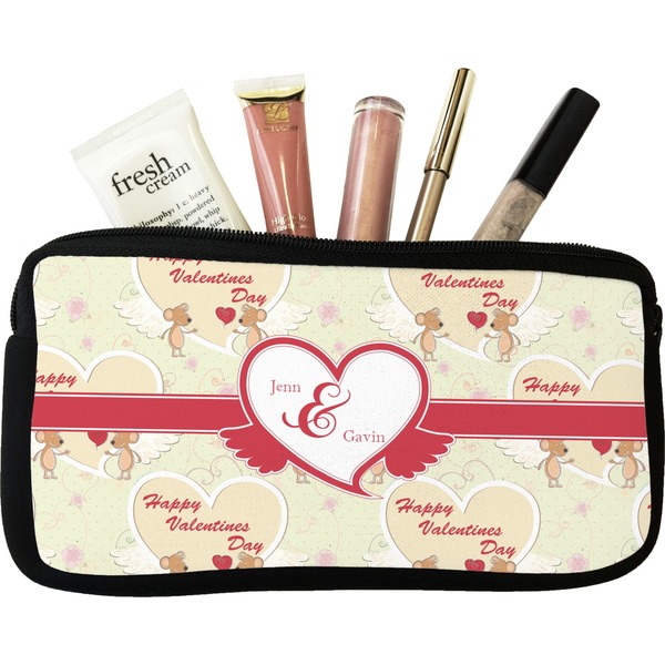 Custom Mouse Love Makeup / Cosmetic Bag - Small (Personalized)