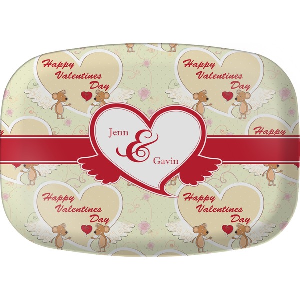 Custom Mouse Love Melamine Platter (Personalized)