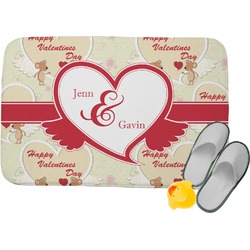 Mouse Love Memory Foam Bath Mat (Personalized)