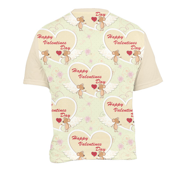 Mouse Love Men's Crew Neck T Shirt Medium - Back