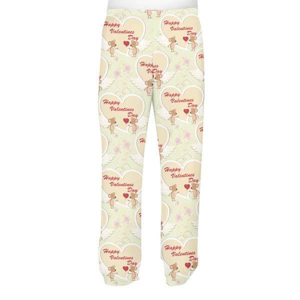 Mouse Love Men's Pjs Back - on model