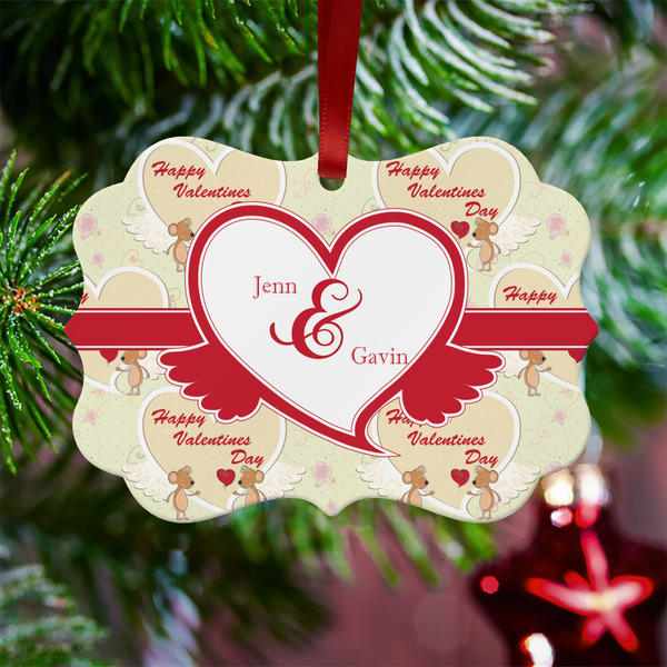 Mouse Love Metal Benilux Ornament - Lifestyle