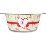 Mouse Love Stainless Steel Dog Bowl - Small (Personalized)