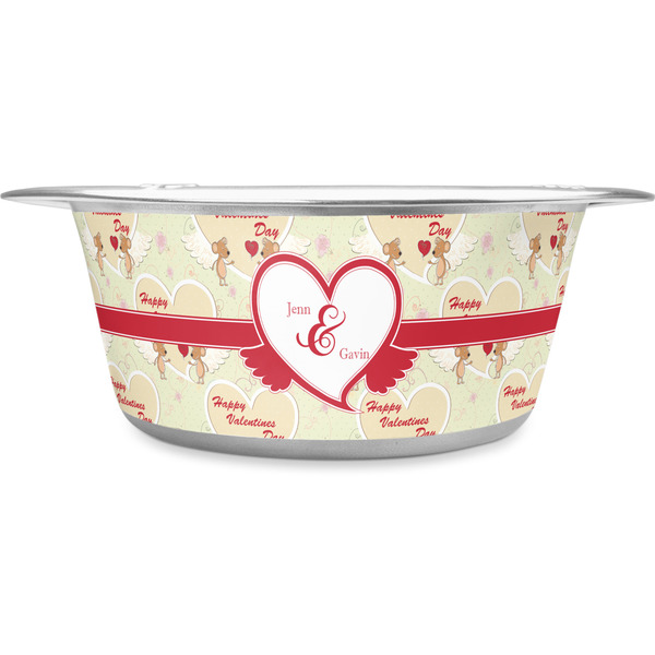 Custom Mouse Love Stainless Steel Dog Bowl - Small (Personalized)