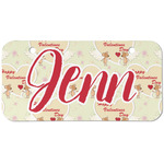 Mouse Love Mini/Bicycle License Plate (2 Holes) (Personalized)