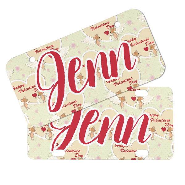 Mouse Love Mini License Plates - MAIN (4 and 2 Holes)