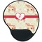 Mouse Love Mouse Pad with Wrist Support
