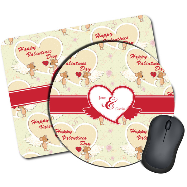 Custom Mouse Love Mouse Pad (Personalized)