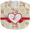 Mouse Love Velour Baby Bib w/ Couple's Names