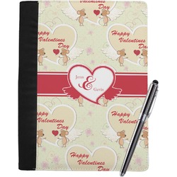 Mouse Love Notebook Padfolio - Large w/ Couple's Names