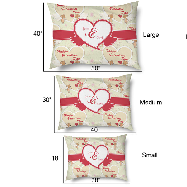 Mouse Love Outdoor Dog Beds - SIZE CHART