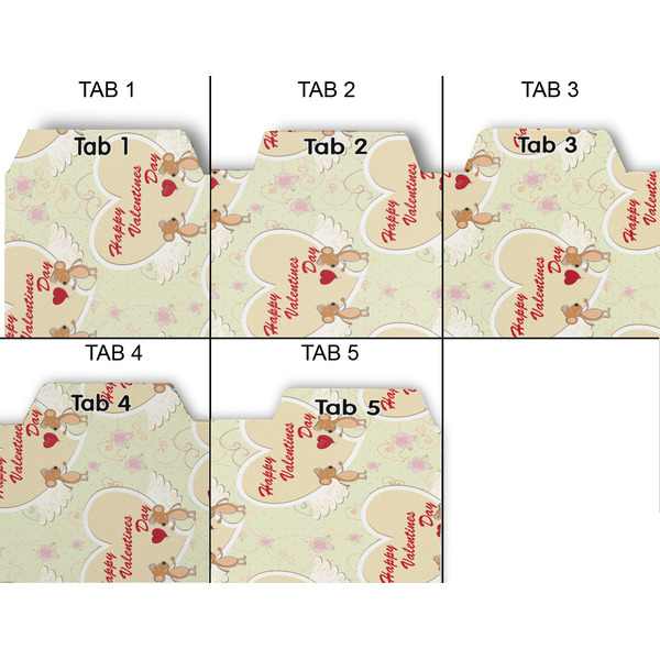 Mouse Love Page Dividers - Set of 5 - Approval