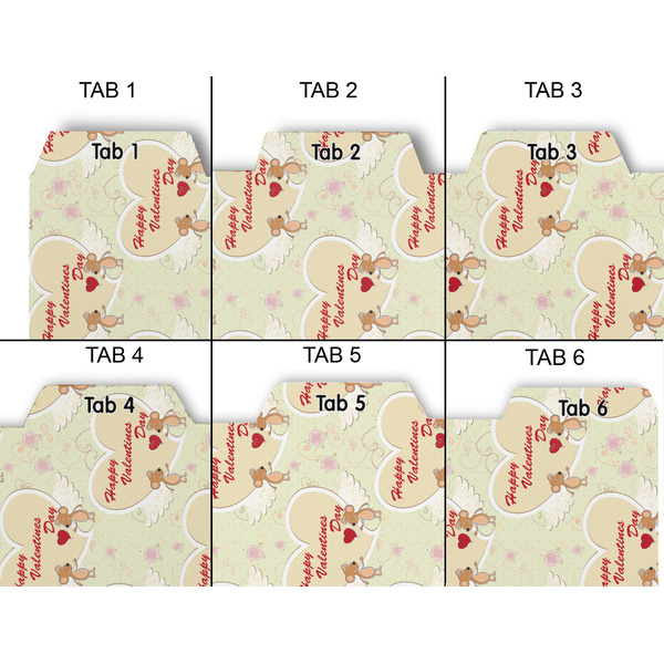 Mouse Love Page Dividers - Set of 6 - Approval