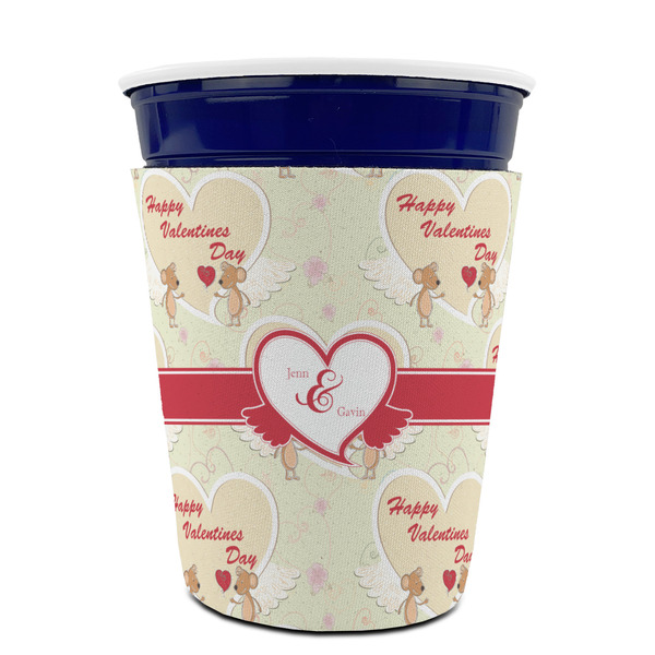 Mouse Love Party Cup Sleeves - without bottom - FRONT (on cup)