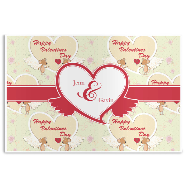 Custom Mouse Love Disposable Paper Placemats (Personalized)