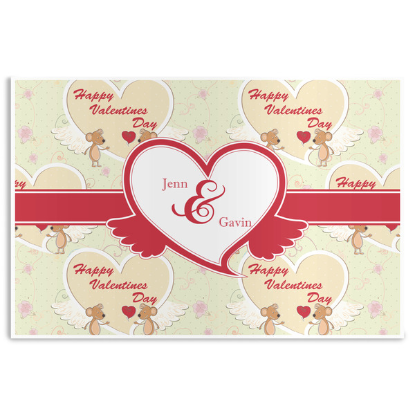 Custom Mouse Love Disposable Paper Placemats (Personalized)
