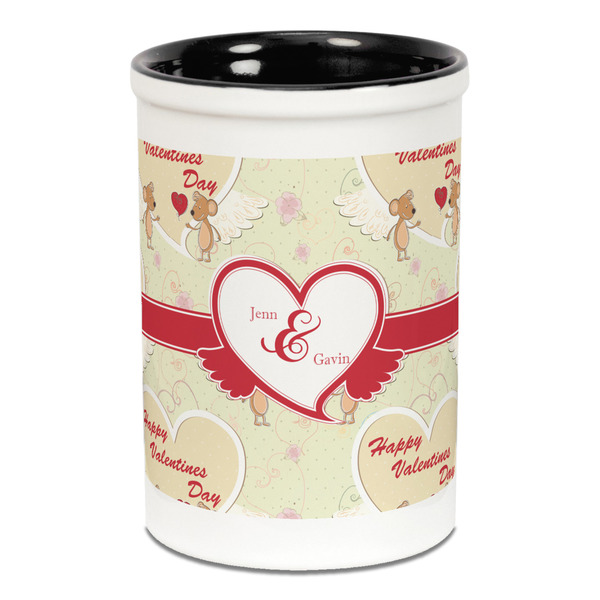Mouse Love Pencil Holder - Black