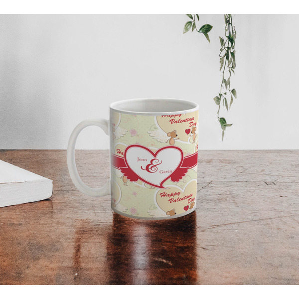 Mouse Love Personalized Coffee Mug - Lifestyle