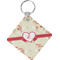 Mouse Love Personalized Diamond Key Chain