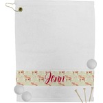 Mouse Love Golf Bag Towel (Personalized)