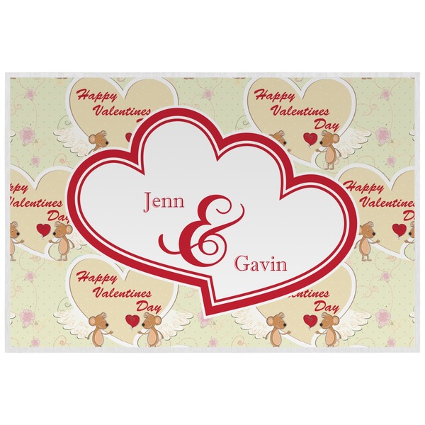 Mouse Love Personalized Placemat (Back)
