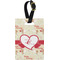 Mouse Love Personalized Rectangular Luggage Tag