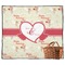 Mouse Love Outdoor Picnic Blanket (Personalized)