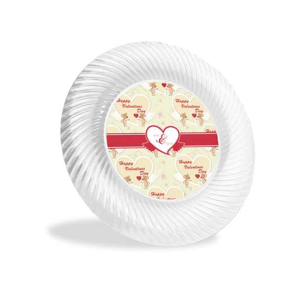 Custom Mouse Love Plastic Party Appetizer & Dessert Plates - 6" (Personalized)