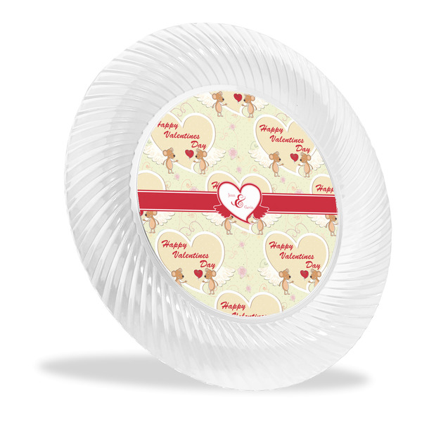 Custom Mouse Love Plastic Party Dinner Plates - 10" (Personalized)