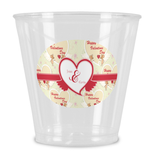 Custom Mouse Love Plastic Shot Glass (Personalized)